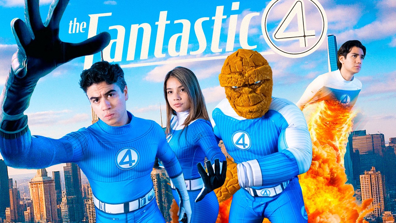 LOS 4 FANTASTICOS EN LA VIDA REAL | FAN FILM