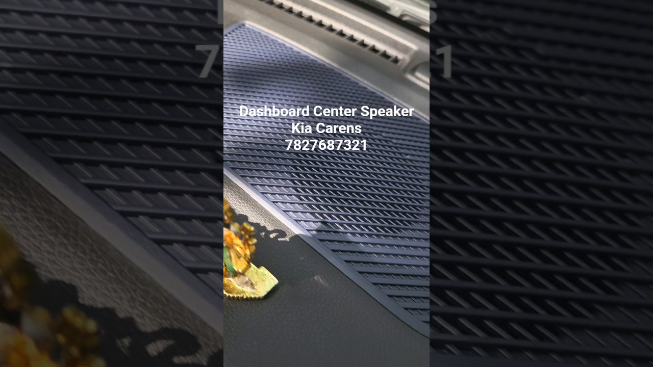Kia Carens Centre Speaker Installed | Also Compatible with Kia Clavis &ndash; Premium Audio Upgrade!