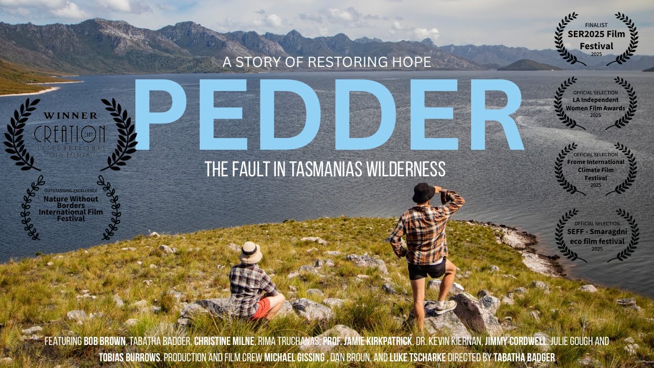 PEDDER : The fault in Tasmania’s wilderness, is a story of restoring hope.