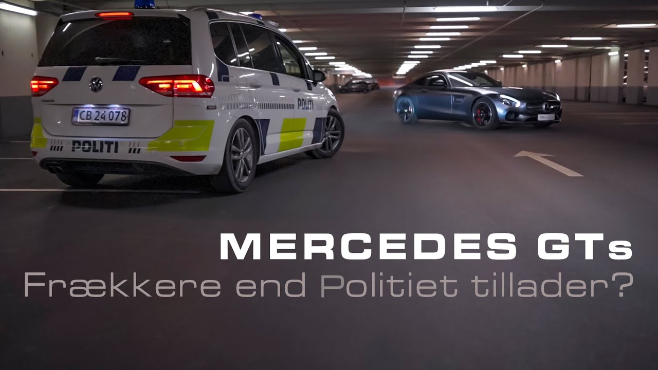 Mercedes GTs - Fr&aelig;kkere end Politiet tillader?
