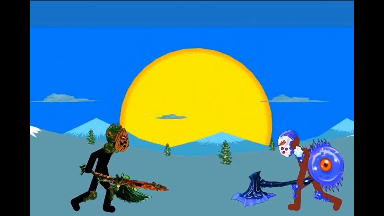 Leaf griffon v2 VS Ice griffon v2/Animation/Stick War legacy
