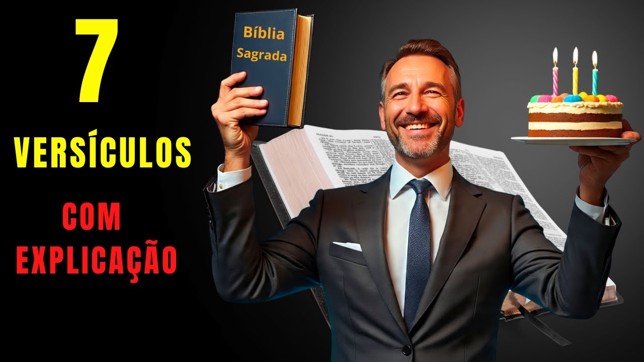 7 Versículos para Aniversário com Explicação (Para Pastores, Igreja, Amigos e Família)