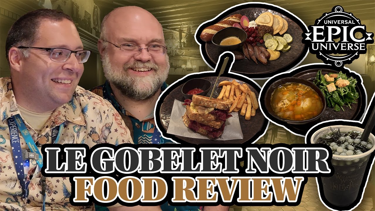 Wizarding European Food Review - Le Gobelet Noir in Harry Potter - Universal Epic Universe