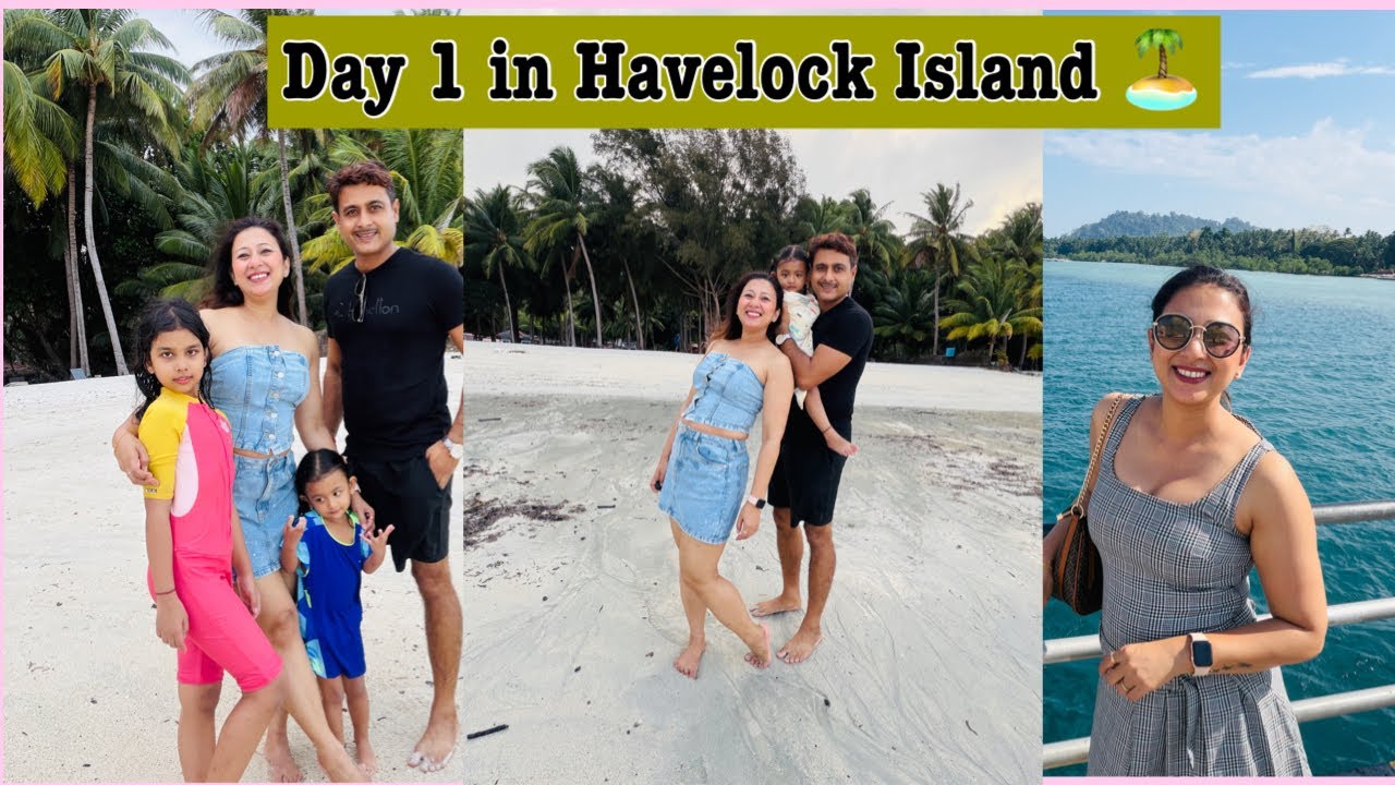 Our first day at Havelock Island / Haanhiye ahiye Lobster khale / Cruise ride for the first time