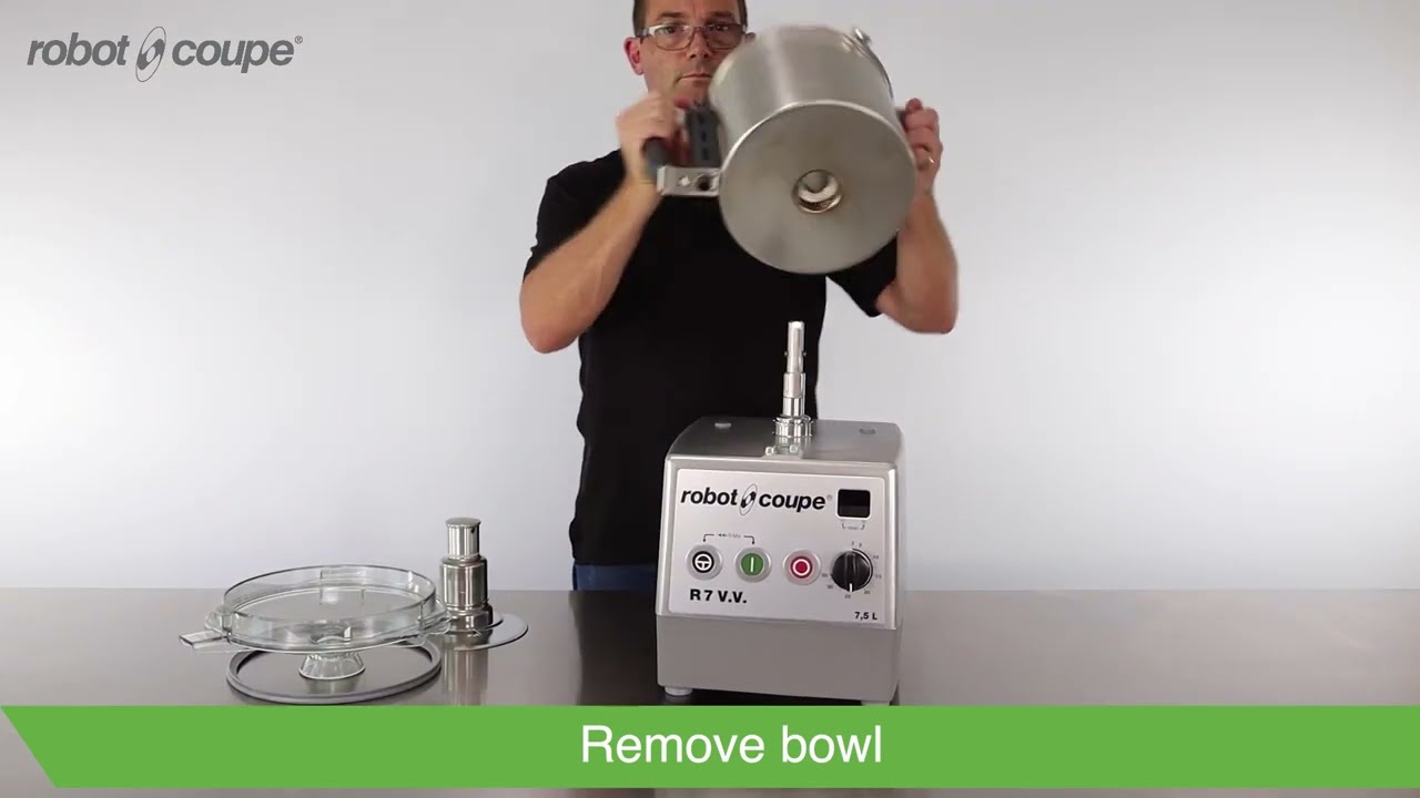 Robot-Coupe Cutter Mixers R 5, R 5 V.V., R 7, R 7 V.V. - Cleaning and maintenance