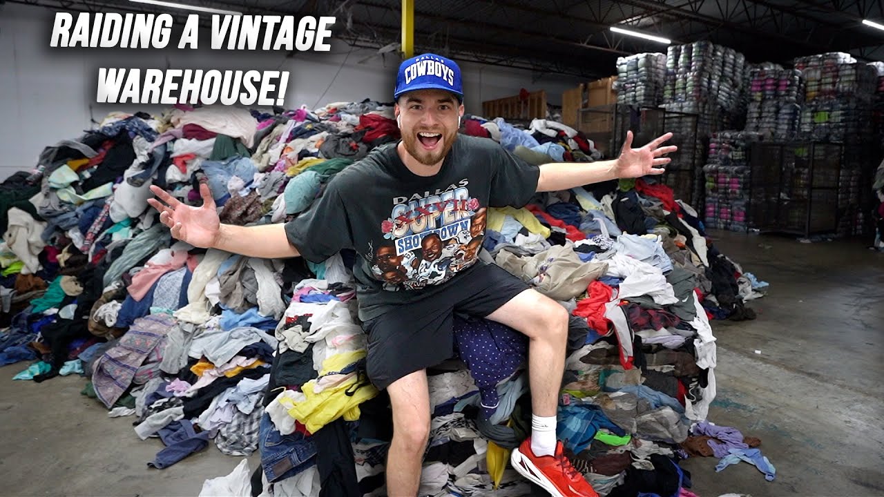 I Found Tons Of Vintage At A Raghouse! A Trip to the Thrift Clothing Haul!