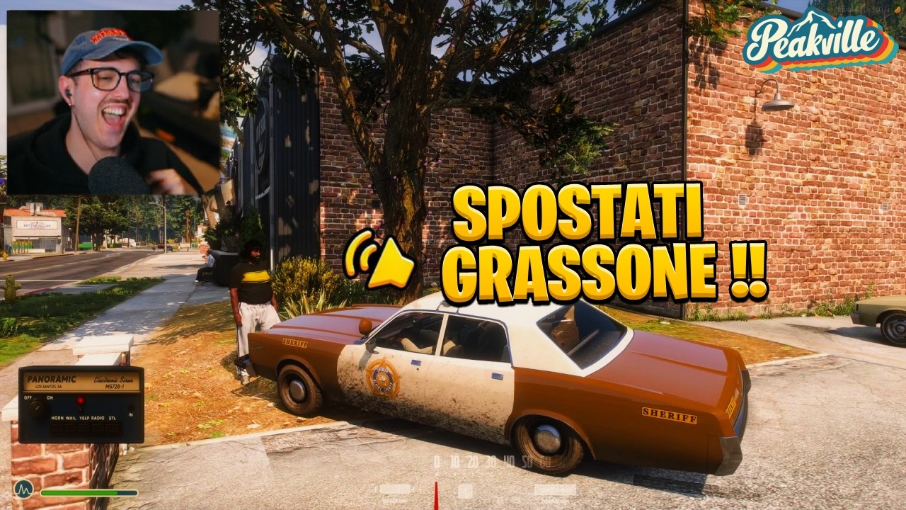 Pattuglia MOLTO VOLGARE.. con VELOX e i SUOI!! GTA RP PEAKVILLE #44