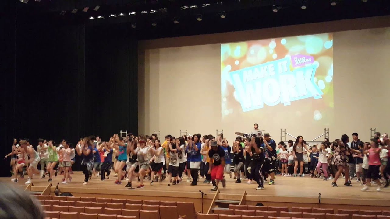 『ヤングアメリカンズジャパンツアー2015夏』京都長岡京会場２日目ワークショップ！