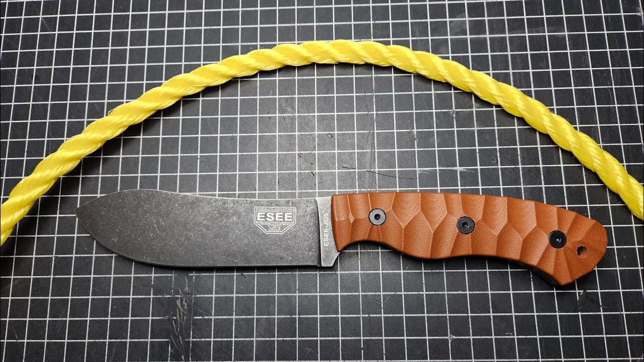 Esee JG5 (Test de Retencion de Filo)