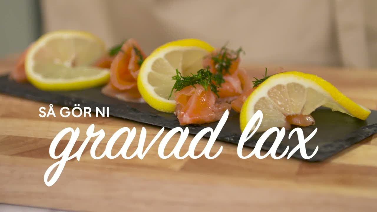 Så gravar du lax