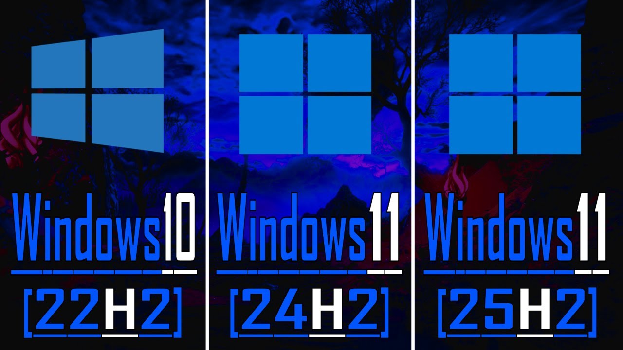 Windows 10 (22H2) vs WINDOWS 11 (24H2) vs WINDOWS 11 (25H2) &ndash; Does the New Update Boost FPS?