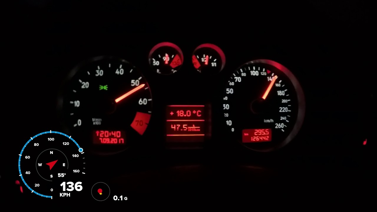 Audi TT Roadster 1.8 5V Turbo Quattro Chiptuned (Launch & Sound)