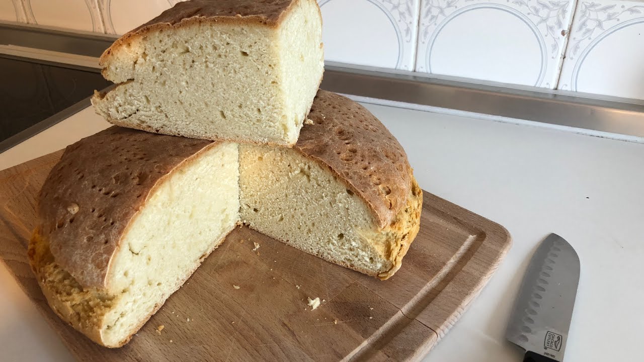 Kulac me kos dhe sode buke. Receta e nenes, tradite e familjes// Quick und easy Soda Bread