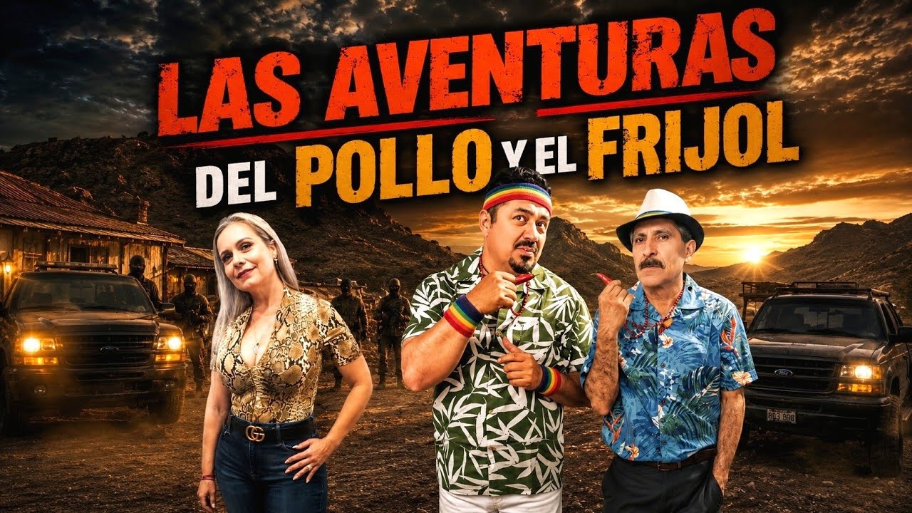 🎬 Las Aventuras de El Pollo y El Frijol - Mafiosos por Error | PELICULA COMPLETA @HuizarTV