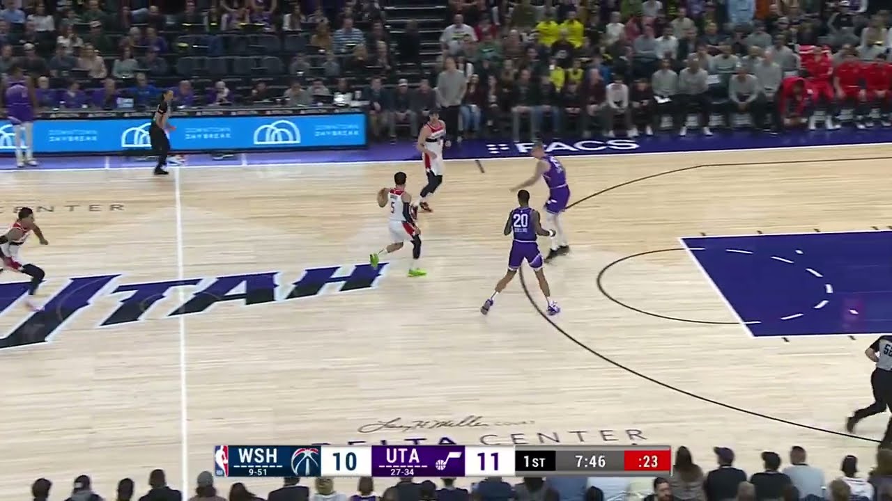 Tyus Jones | Transition Pull Up 3PT Highlights | Wizards 23-24