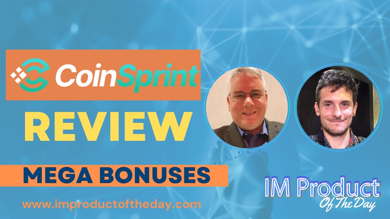 CoinSprint Review + Award-Winning Bonuses To Make It Work FASTER (Worth $997)!
