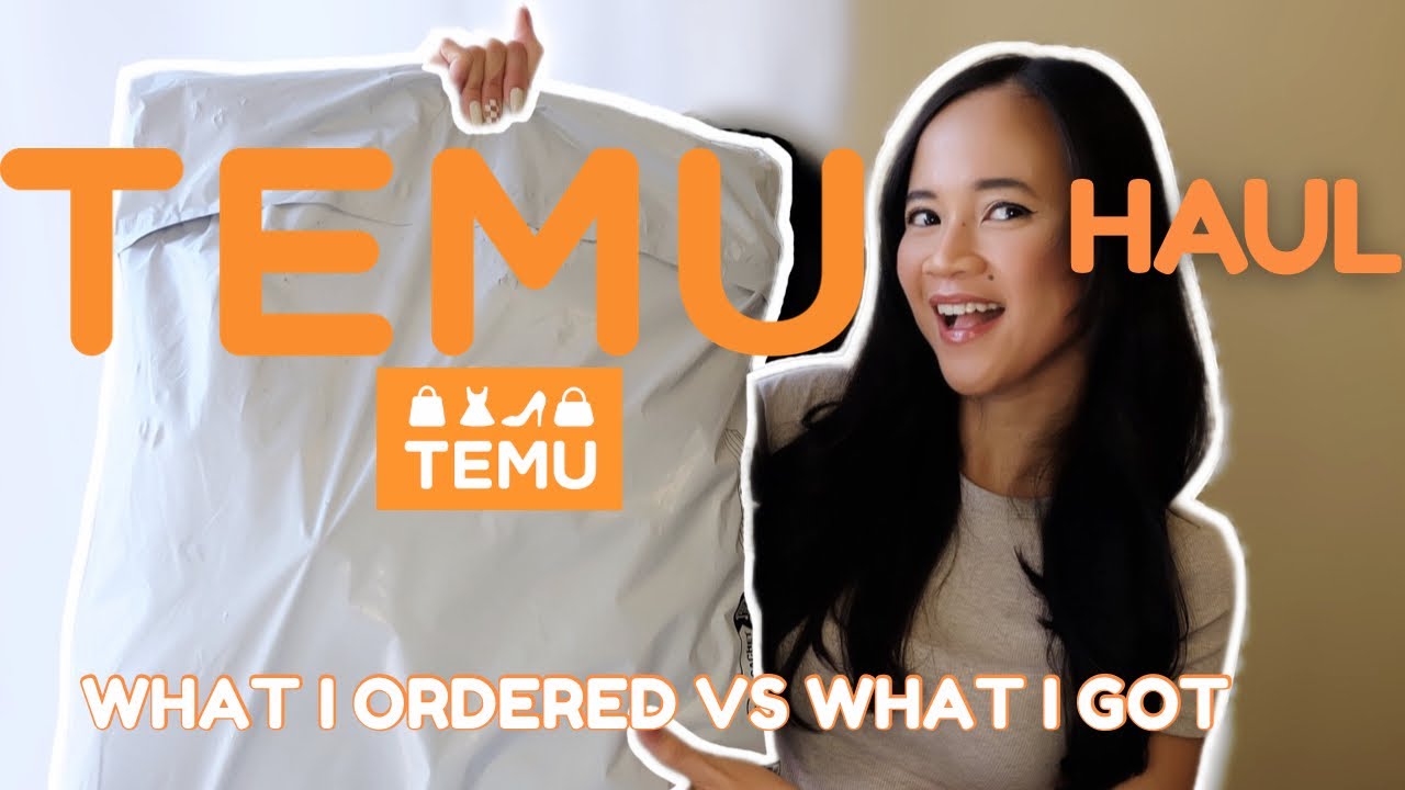 *first* TEMU HAUL 🧡 What I Ordered VS What I Got (Valentine's press on nails 💅)
