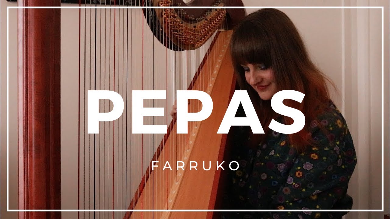 Farruko - Pepas (Harp Cover)