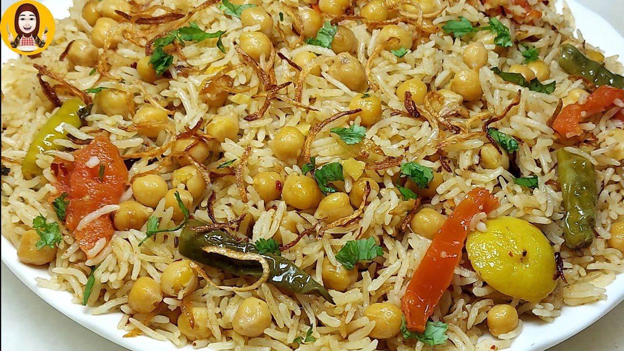 Tasty Chana Pulao Recipe एसा खुशबूदार चना पुलाव बार-बार बनाने पर मजबूर हो जाओगे Kabuli Chana Pulao