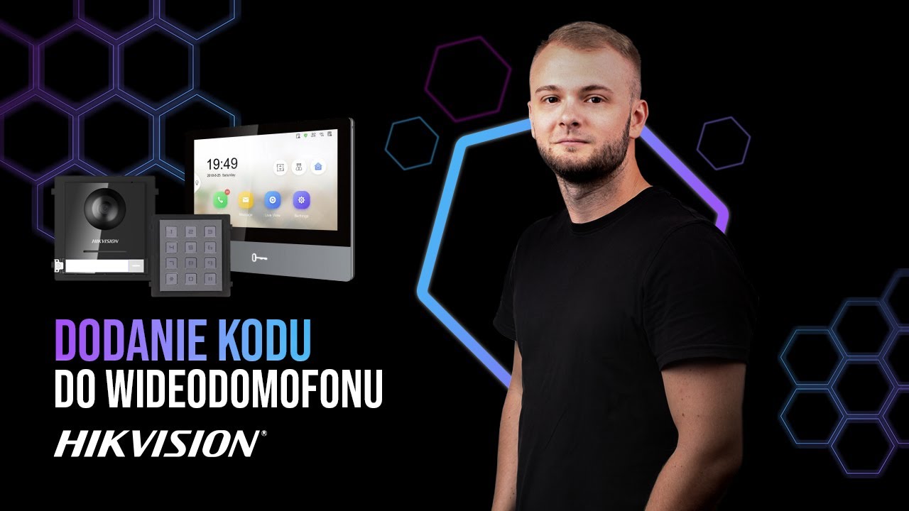 Hikvision - dodanie kodu - wideodomofon - DS-kh8350-te1