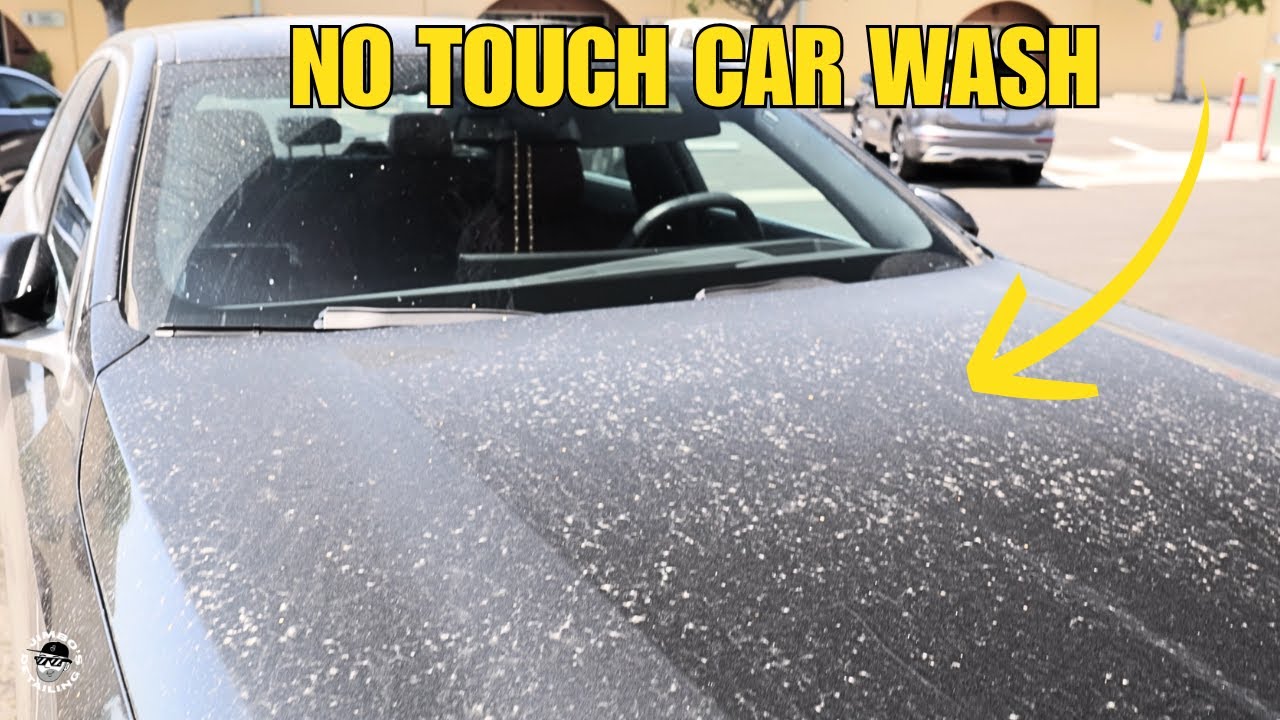 NO TOUCH Car Wash on a Black BMW in Direct Sunlight (No Streaks!)