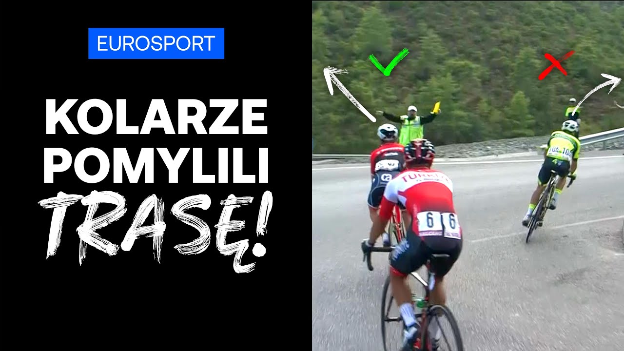 Absurdalne sytuacje, kiedy kolarze pomylili trasę!