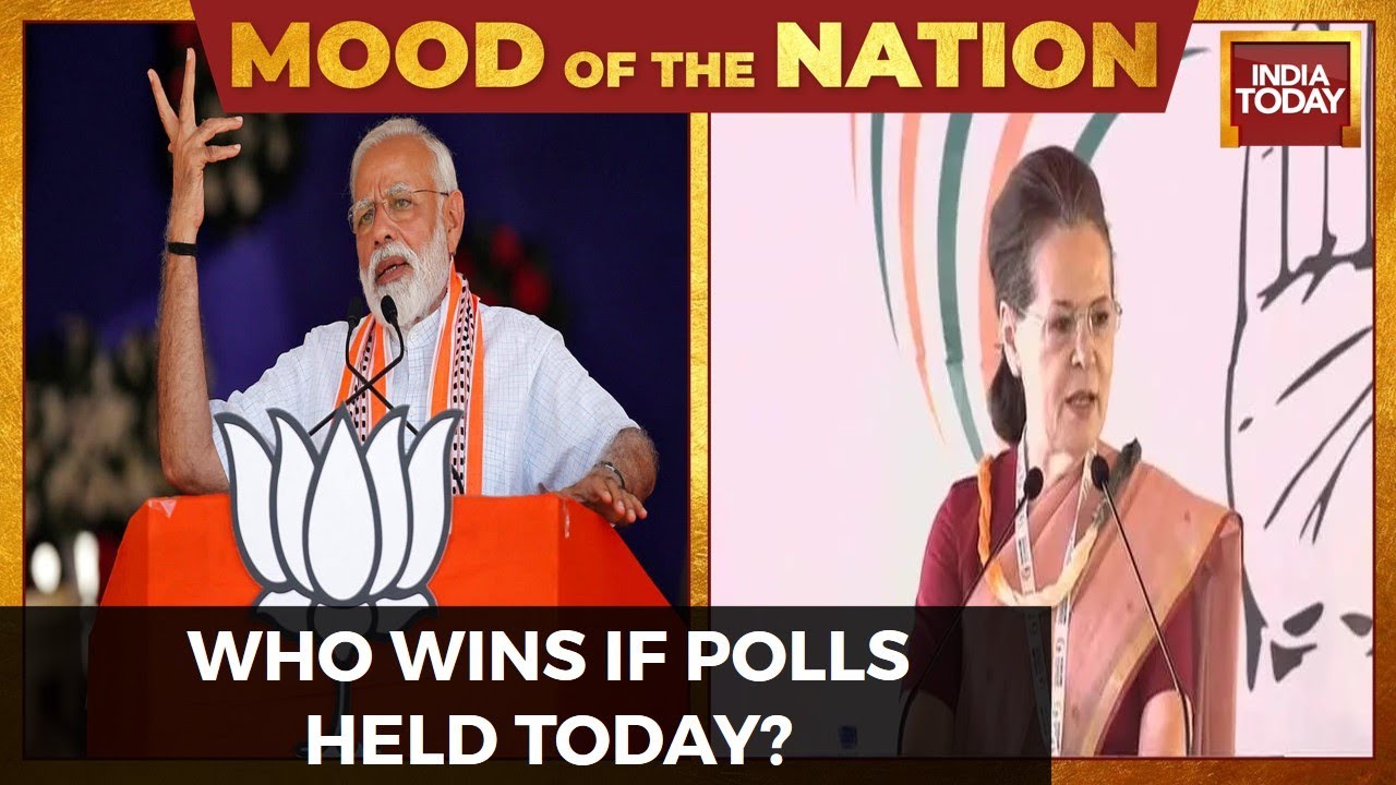 What Would Happen If Lok Sabha Elections Were Held Today? | Mood Of Nation Poll Projects Win For NDA