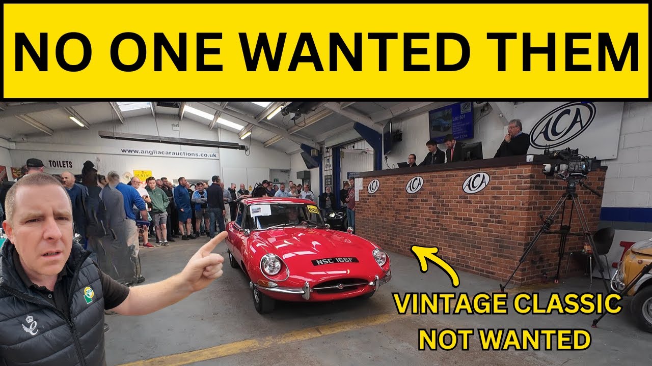 ARE CLASSIC CAR PRICES STARTING TO CRASH ? (UK CAR AUCTION)