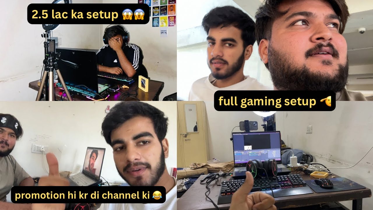 2 lacs💸ka gaming setup😱😱| @DubeyisGangster |Aditya Yadav Vlogs.