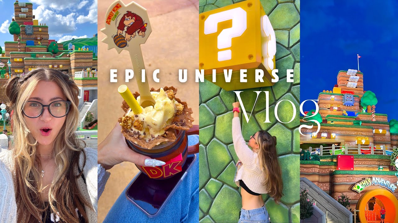 ven conmigo a Epic Universe! *VLOG*