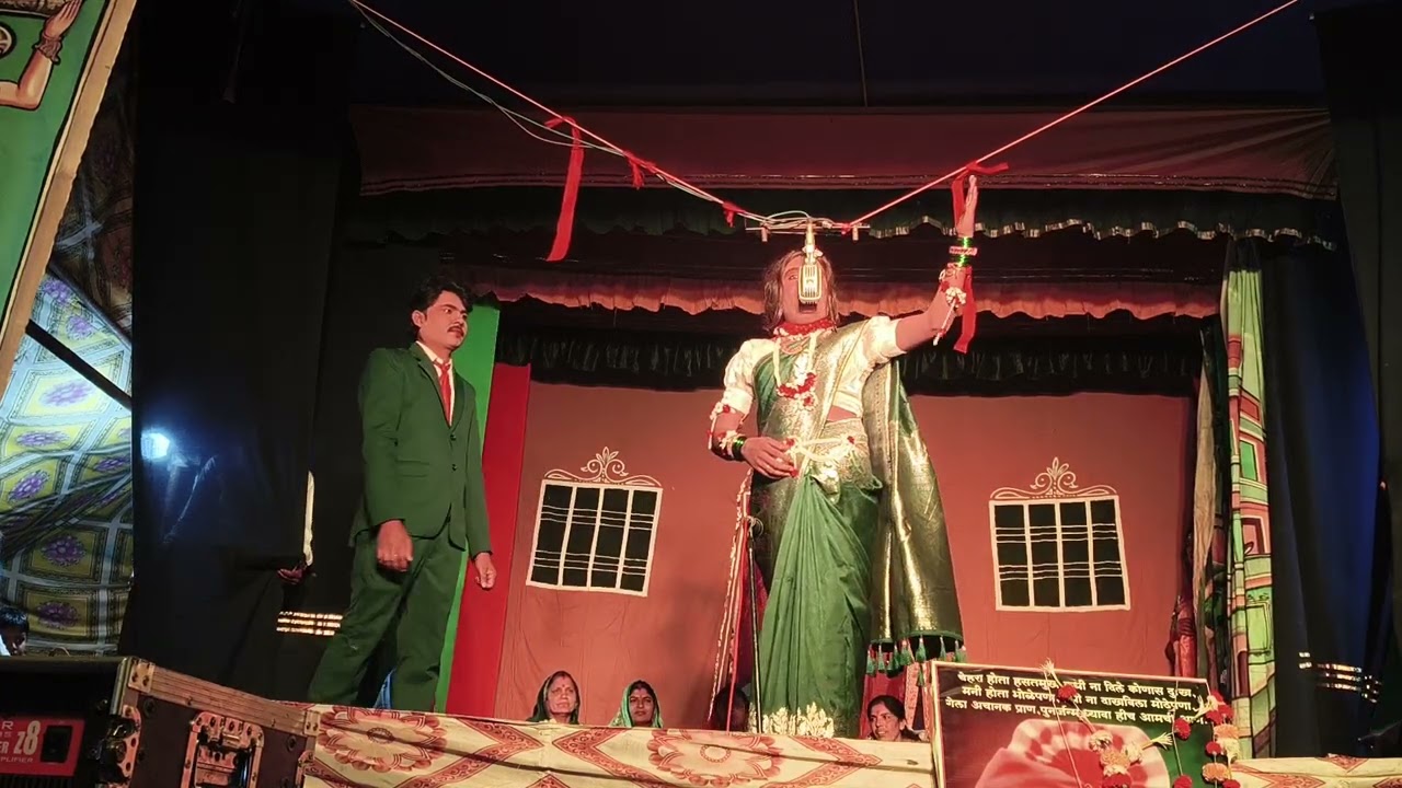पार्ट -६ छलावा नाटक आजनी २०२६ जय बजरंग तुर्रा प्रकाश नाट्य कला मंडळ 