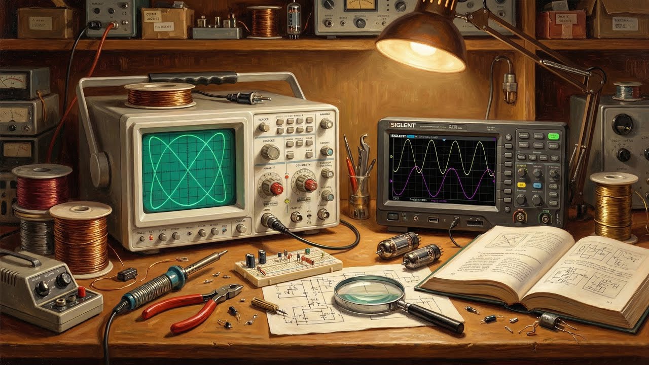 Monitor XY - cos'è, come funziona, a cosa serve - Tektronix 607A