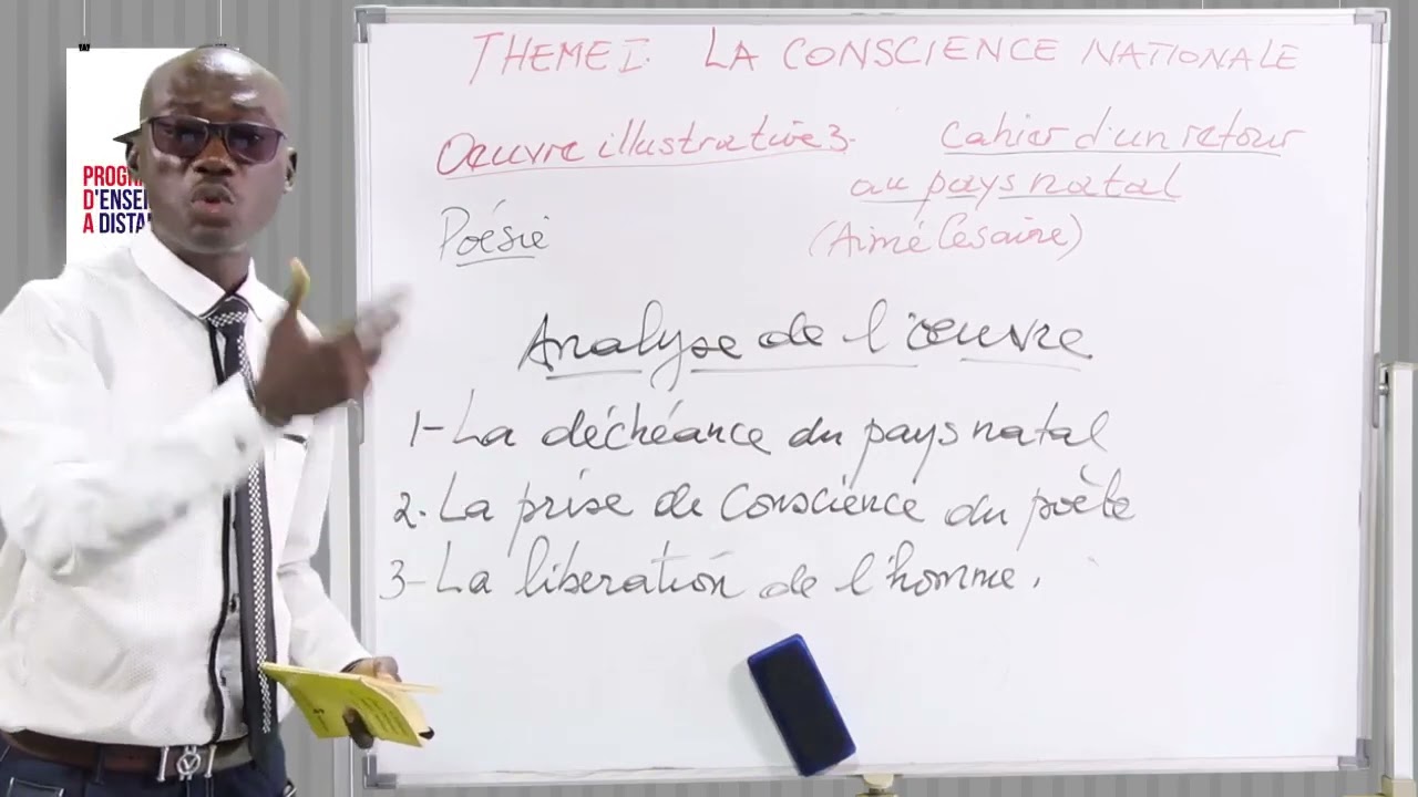 Leçon 56 Cahier d'un retour au pays natal Analyse de l'oeuvre 3