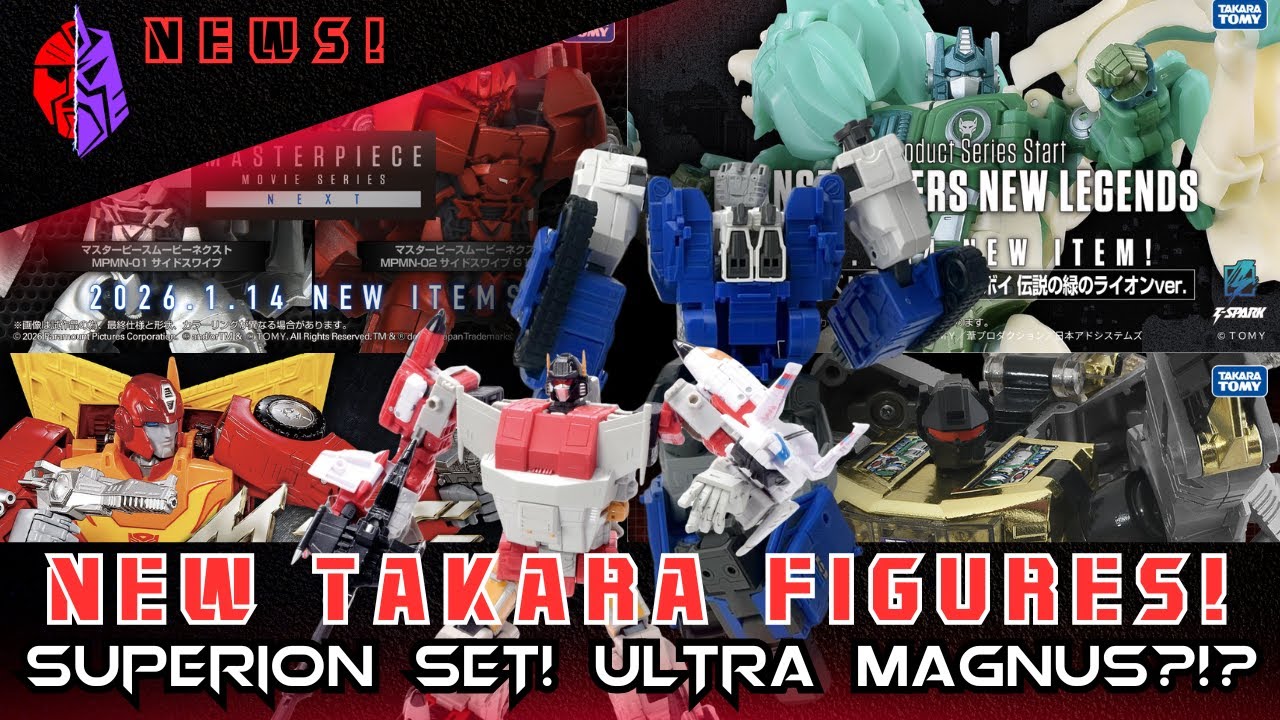 A Bunch of New Takara Products! DNA Kit for Superion! Another Fanshobby Magnus??
