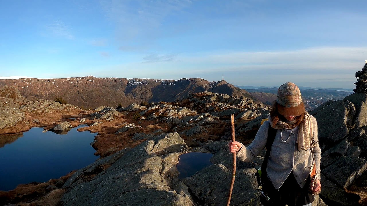 Bergen, Blamanen, Norway. TOP TOURS OF NORWAY, TOPTOURS.NO Hiking in the Mountains of Bergen. 2017
