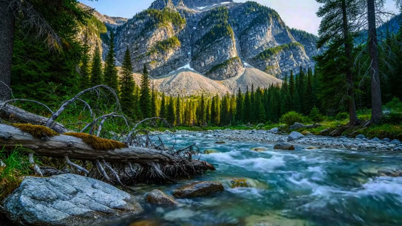 the sound of flowing water, a calming sound for sleeping