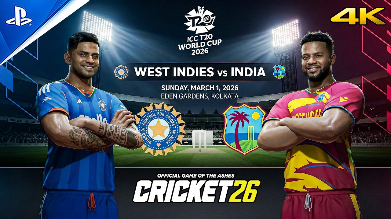 VIRTUAL QUARTERFINAL! 🏆 India vs West Indies | T20 World Cup 2026 Knockout