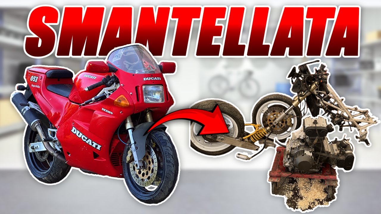 HO SMANTELLATO LA MIA DUCATI - 851 SBK #2