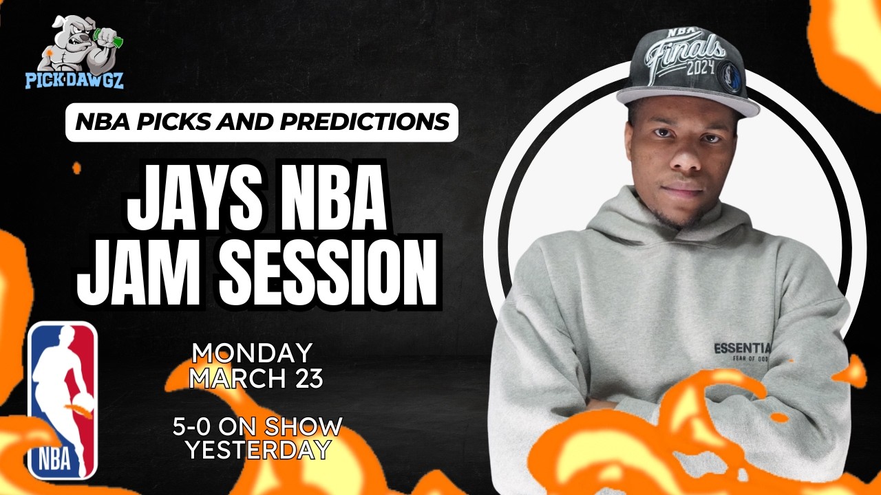 Monday NBA Picks 3/23/26 | Jay's NBA Jam Session