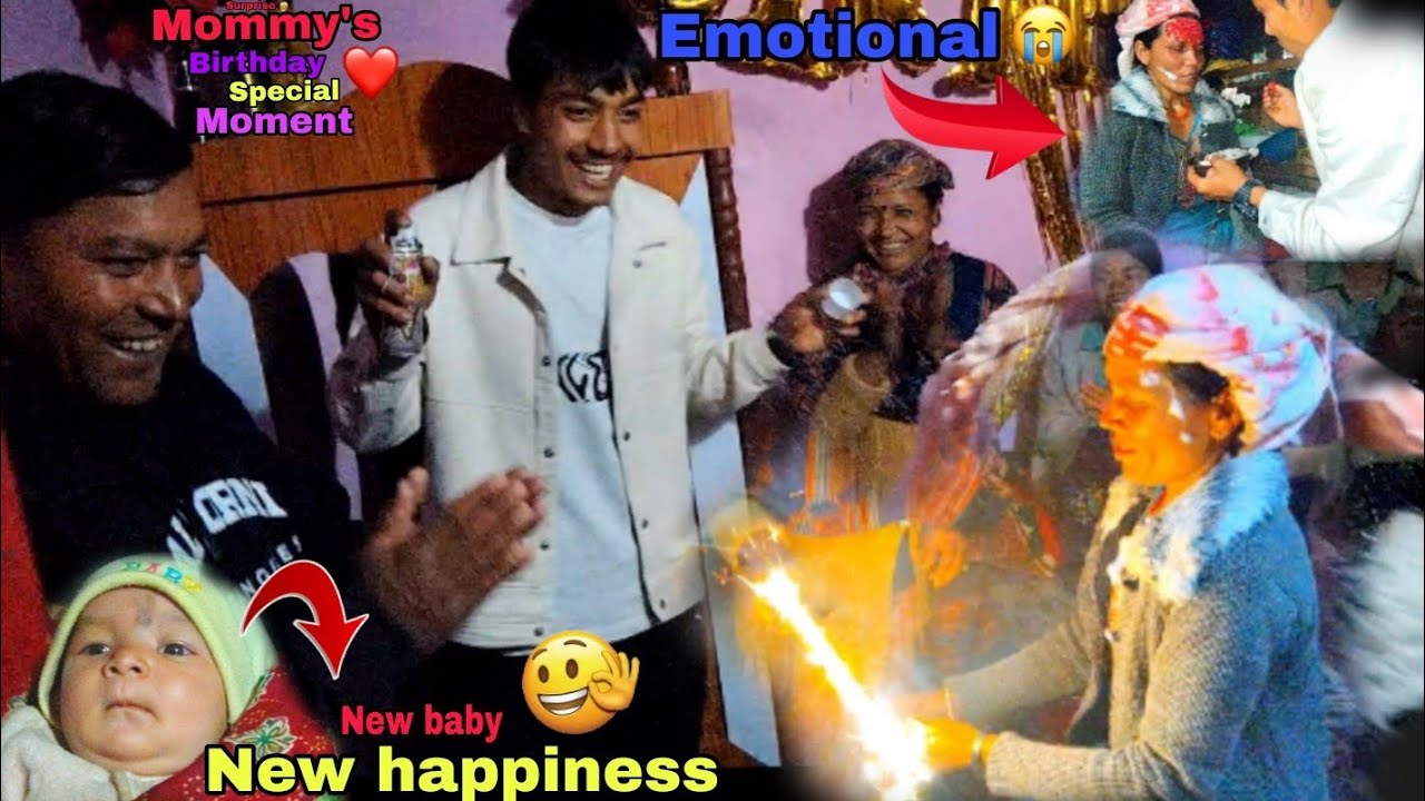 Mommy ko Birthday Surprise 🎂❤️ | Emotional Special Moment 😭with family ❤️🫶🎉🎂