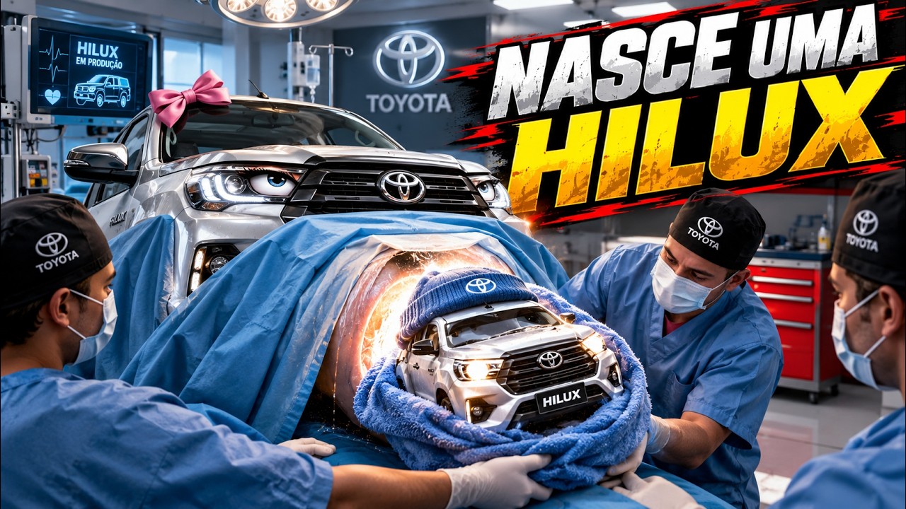 FÁBRICA DA TOYOTA: Como se PRODUZ uma CAMIONETE 4x4? TACOMA/HILUX Linha de Montagem e CRASH TEST