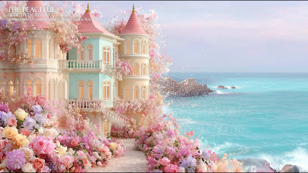 The Peaceful Gilded Petal Reverie | Heavenly Fantasy Ambient Music for Deep Sleep & Peaceful Dreams