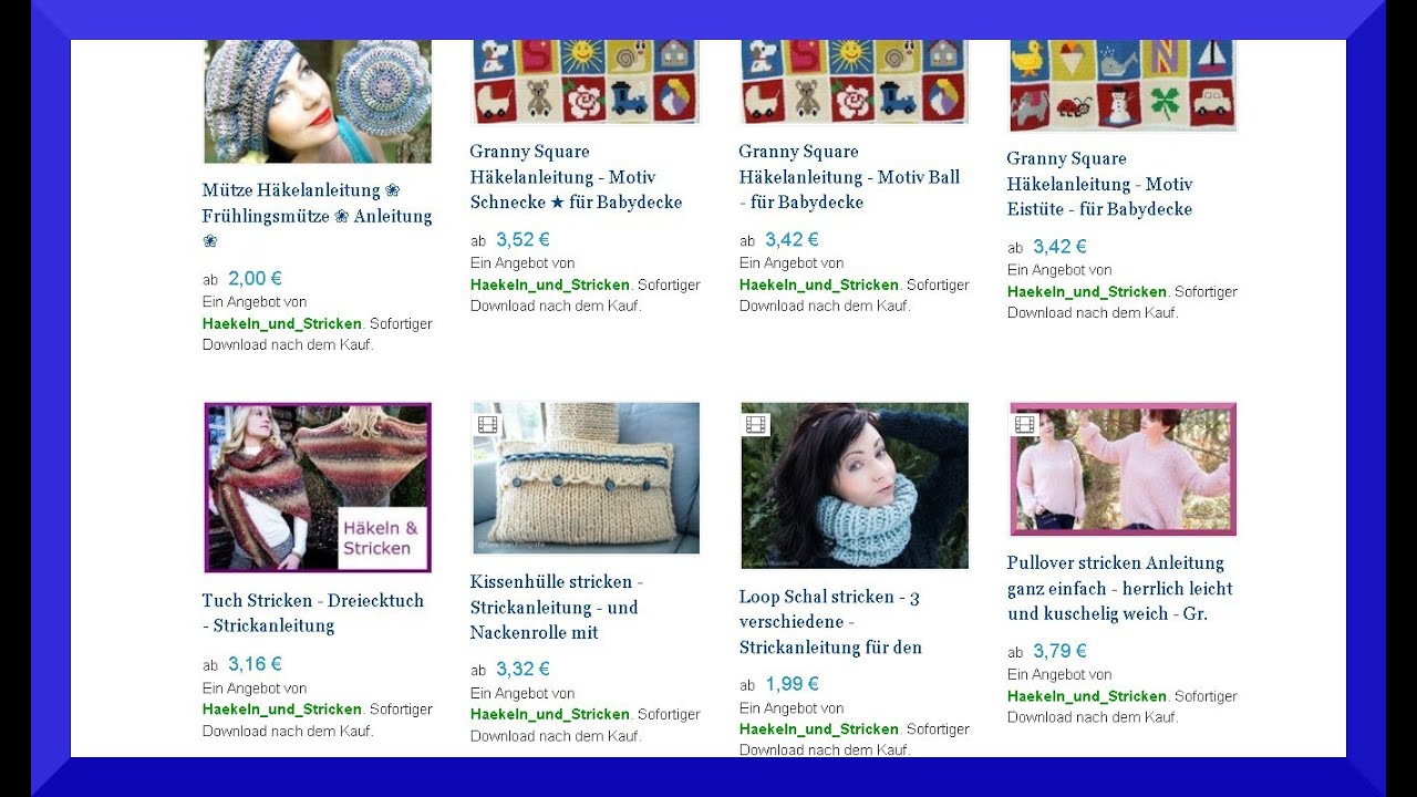 UNSER SHOP BEI CRAZYPATTERNS.NET