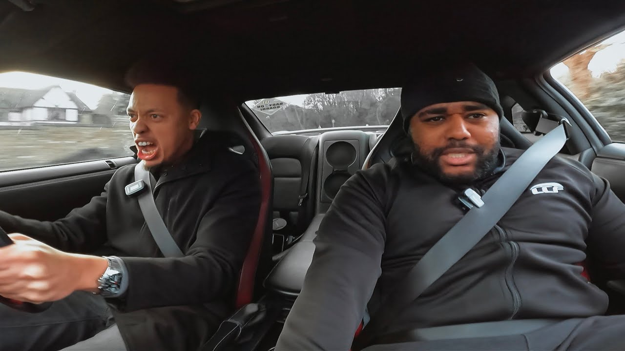 2000-сильный GTR против бокового SID!! **ОН СХОДИЛ С УМА**