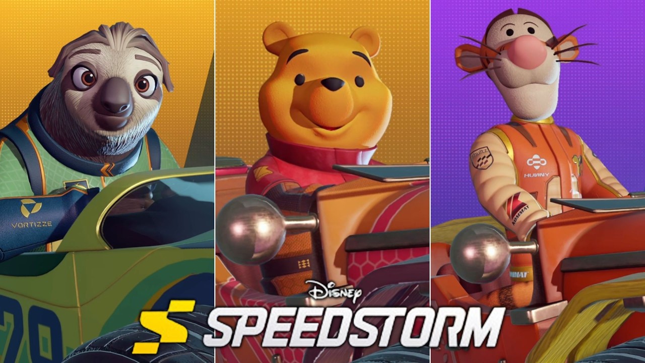 Disney Speedstorm (PC) // Online Races - Season 17 Zootopia (Flash, Winnie The Pooh)