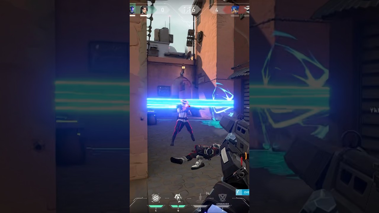 😈 KAY/O 1V4 4K NO ONE WALKS AWAY! 🤖 #valorant #gaming #shorts