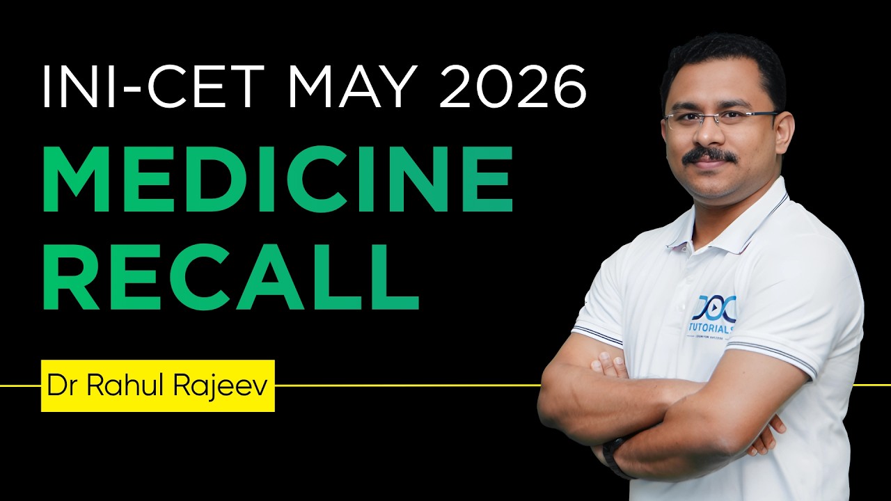 INICET May 2026 Medicine Recall | INICET Medicine Recall | INICET Medicine Questions| INICET Recall