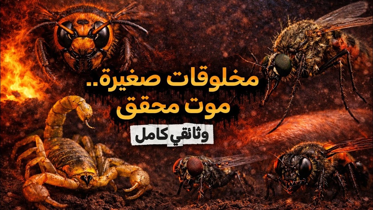 أخطر 10 حشرات 🔥في العالم🌏 | وثائقي مشوّق يكشف عالمًا خفيًا من الخطر🍂🔥