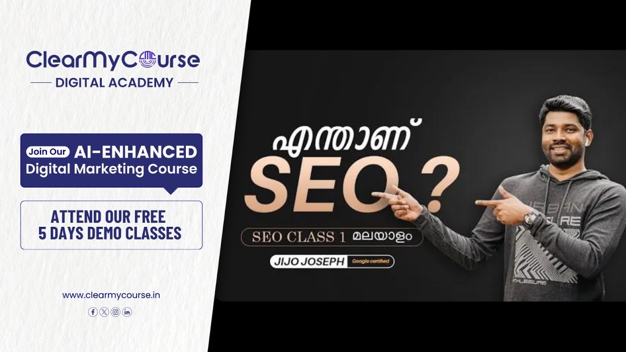 SEO Tutorial for Beginners Malayalam [Class -01]  # Learn SEO Step by Step [2023 ]