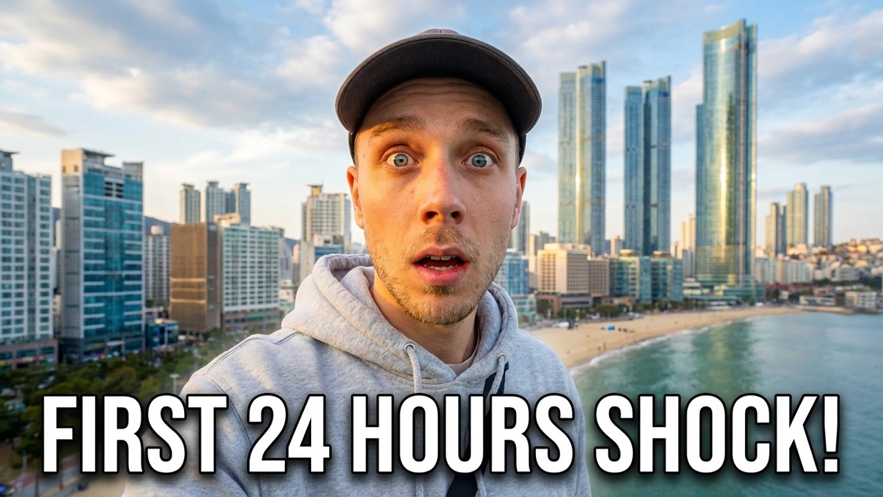 First 24 Hours in BUSAN 🇰🇷 A SHOCKING Solo Travel Guide
